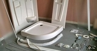 Установка душевой кабины Кыштым, цена от 3036 руб.